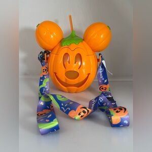 2024 Disneyland Park Exclusive Halloween Mickey Pumpkin Sipper Jack o Lantern